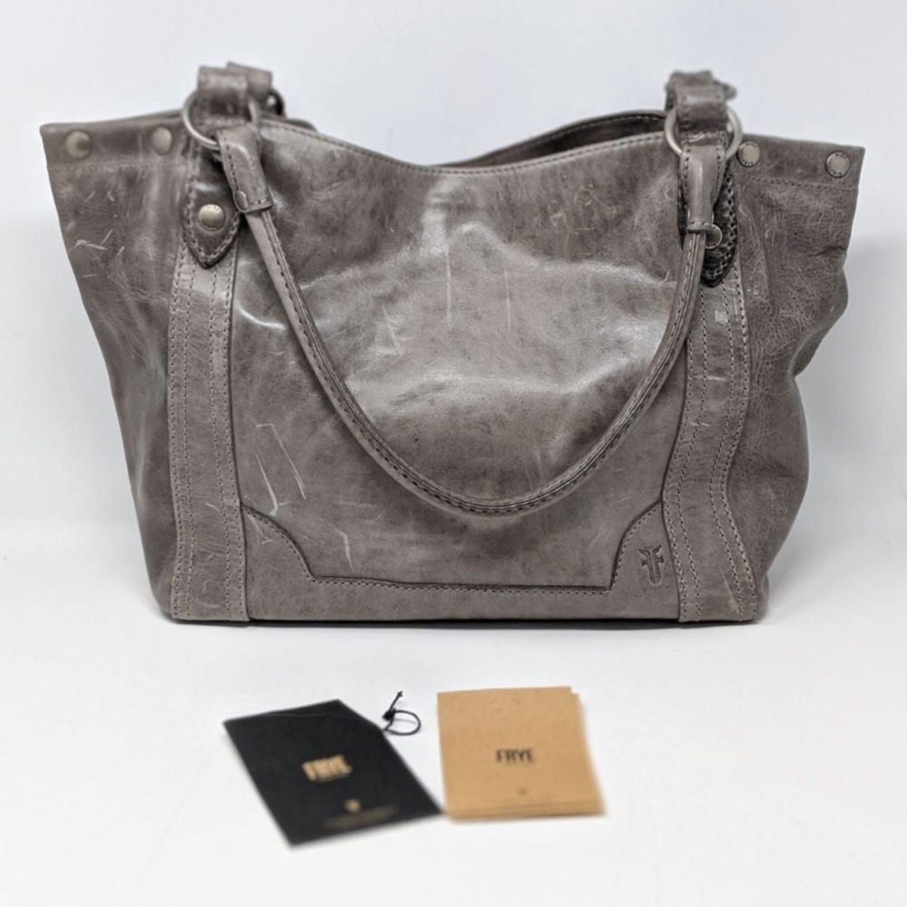Frye Melissa Shoulder Bag in Ice